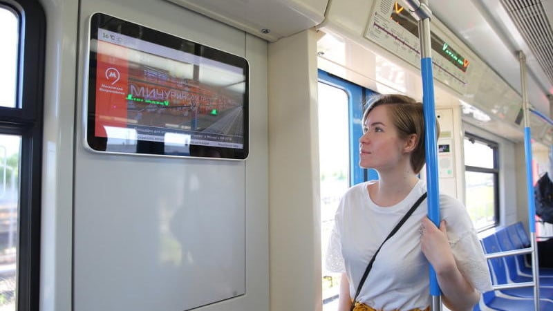 В московском метро запустили новую информационную систему