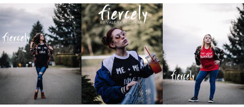 4 fiercely