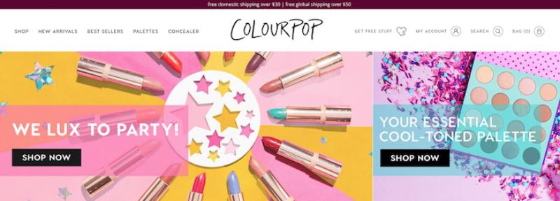 50 colourpop