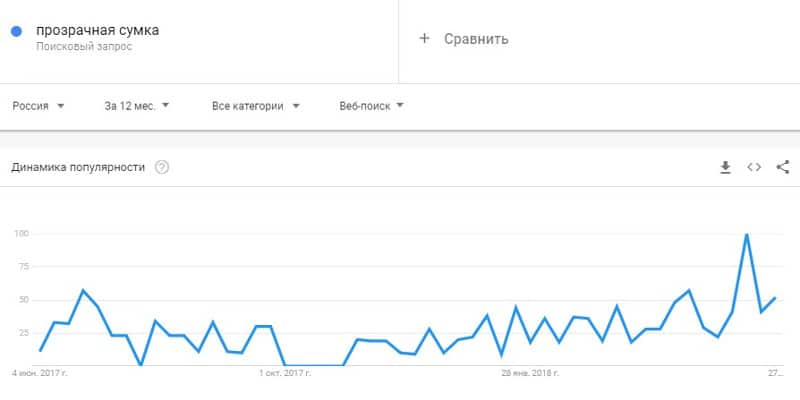 Прозрачная сумка