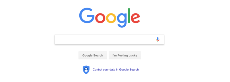 Удаление истории поиска в Google