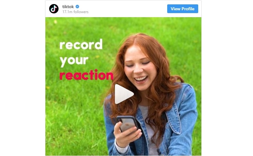 Социальная сети Tiktok