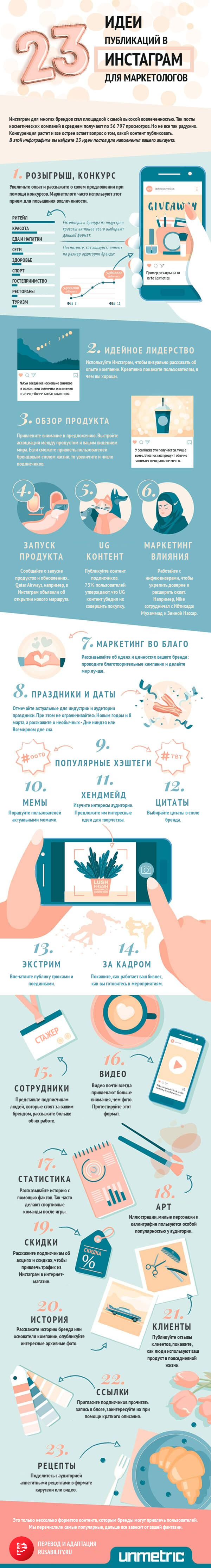 О чем писать в инстаграм
